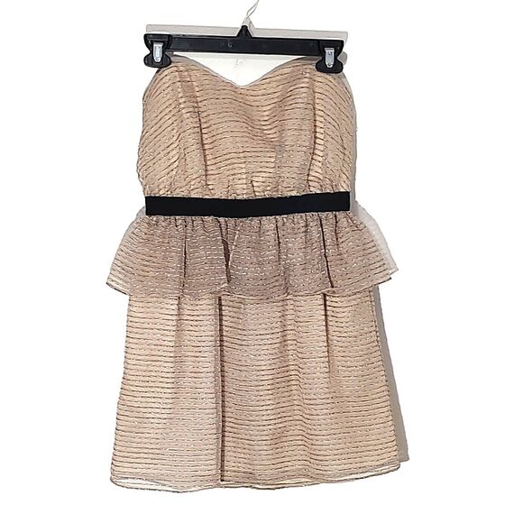 BCBGeneration Peplum Tube Dress Size 2 - Picture 3 of 14